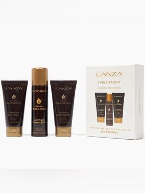 NEW! L'ANZA Keratin Healing Oil Mini Trio Hair Kit